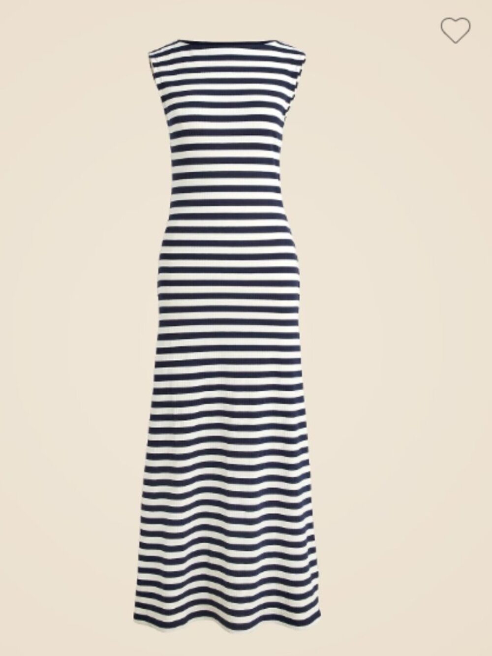 J. Crew Ribbed Knit boatneck midi dress in stripes Size Small NWT - Picture 4 of 11